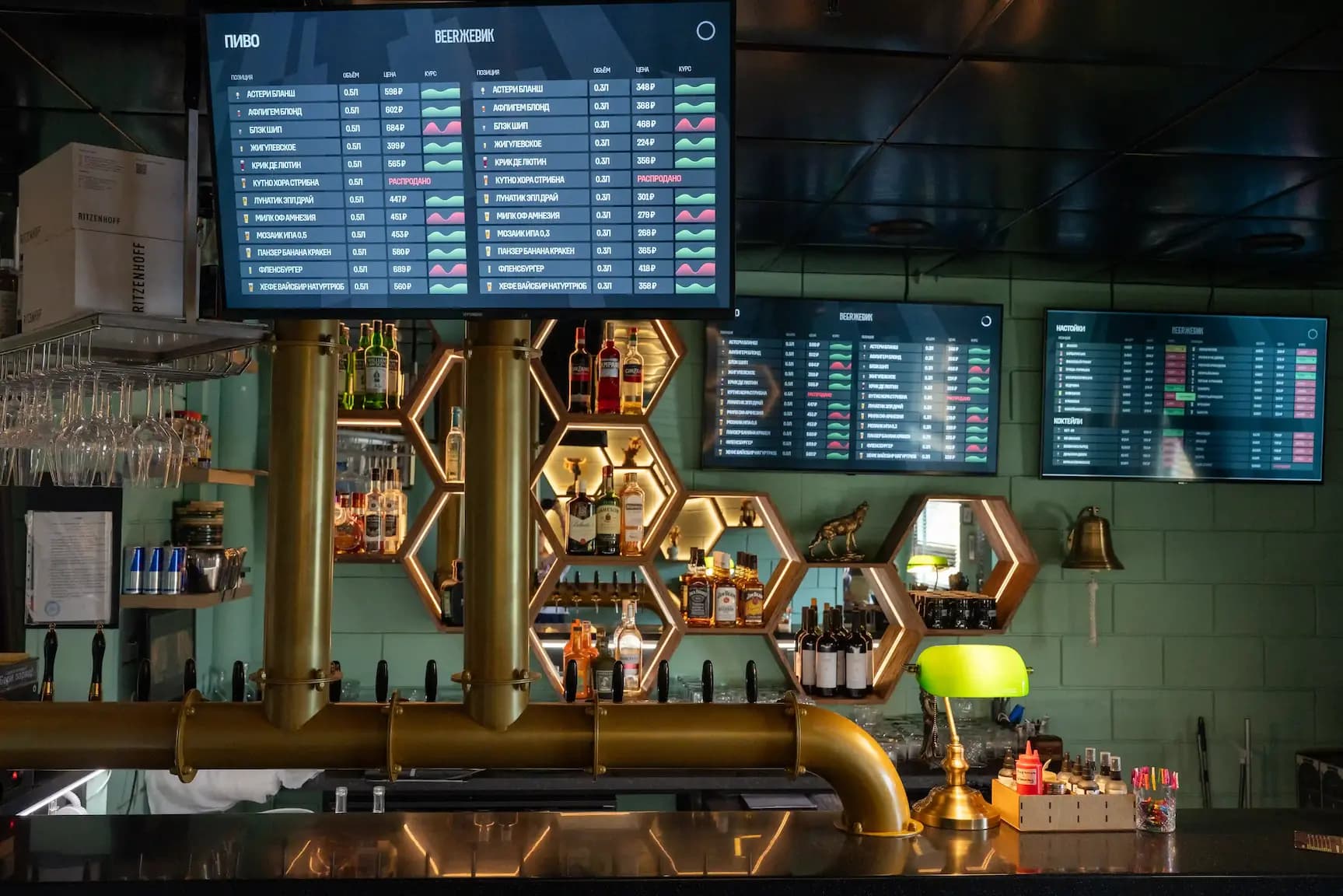 Атмосфера бара Beerжевик